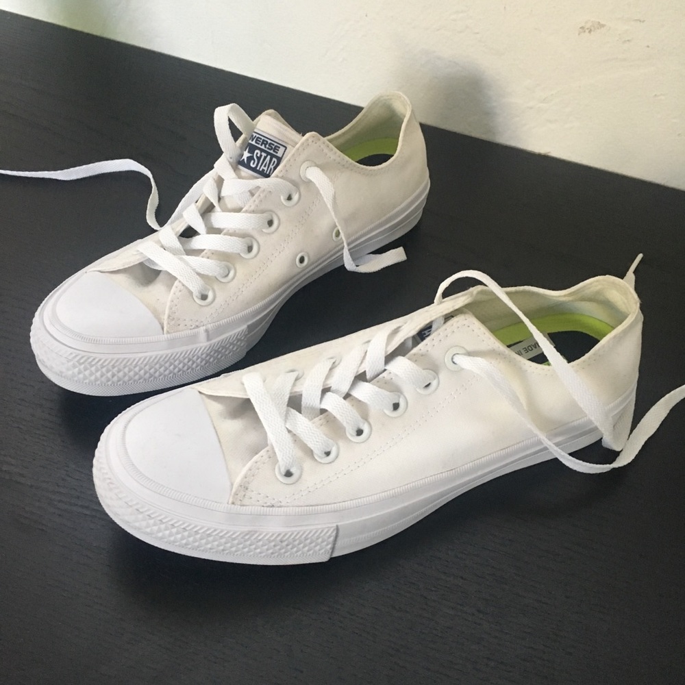 Converse White Chuck Taylor’s